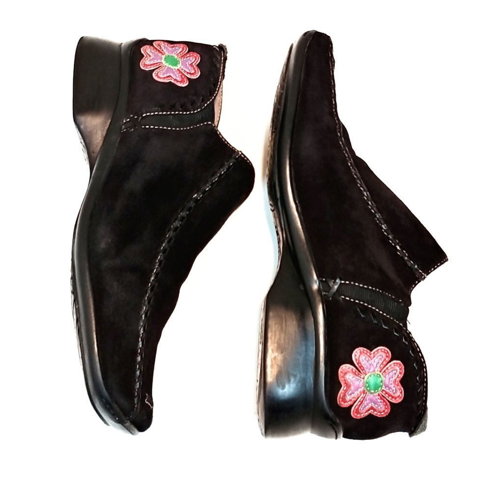 Indigo by Clarks Black Suede Shoes